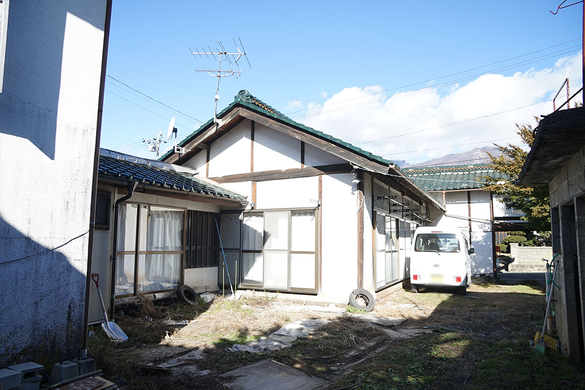 塩野　集落の中の古民家長屋　DIY好きな人集まれ