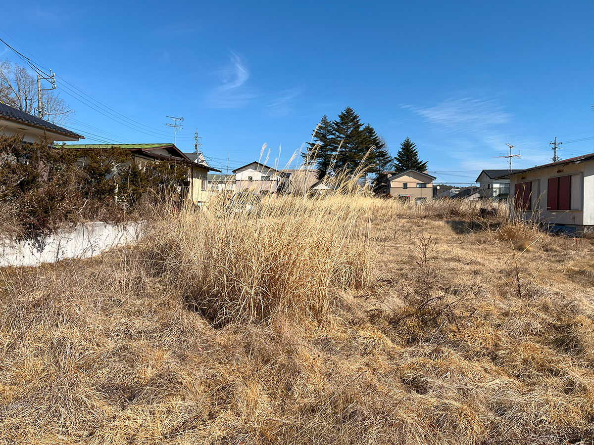 西軽井沢　平坦で明るい旗竿地　2区画