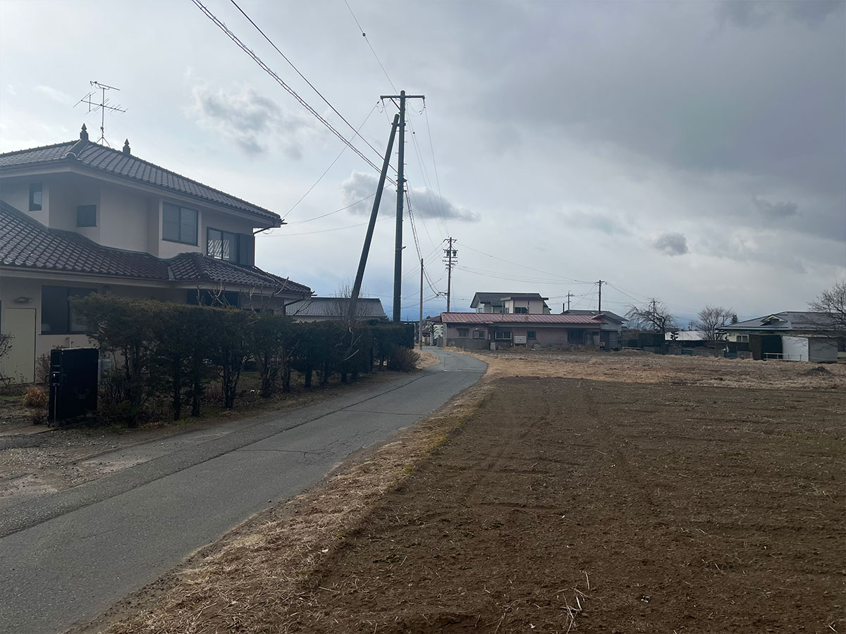 保護中: かりん通り南　牧歌的な空気漂う平坦地　243坪