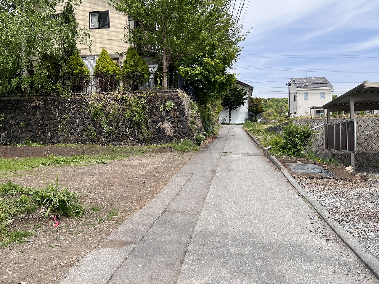 西軽井沢 浅間ビューの分譲地 2区画 ※契約済