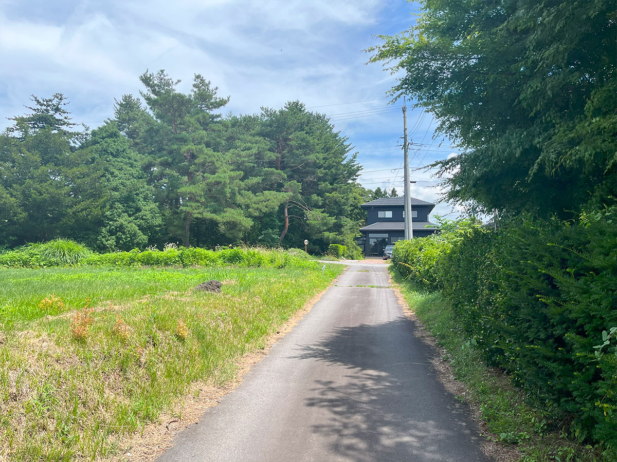保護中: 向原　県道近くの明るい平坦地！　173坪