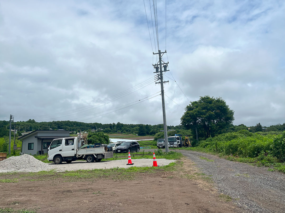 塩野　浅間山に見守られる分譲地　2区画