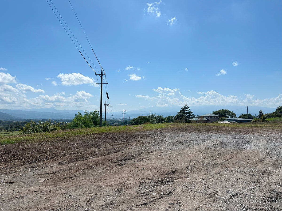 塩野　佐久平と八ヶ岳を見渡す眺望地！　421坪