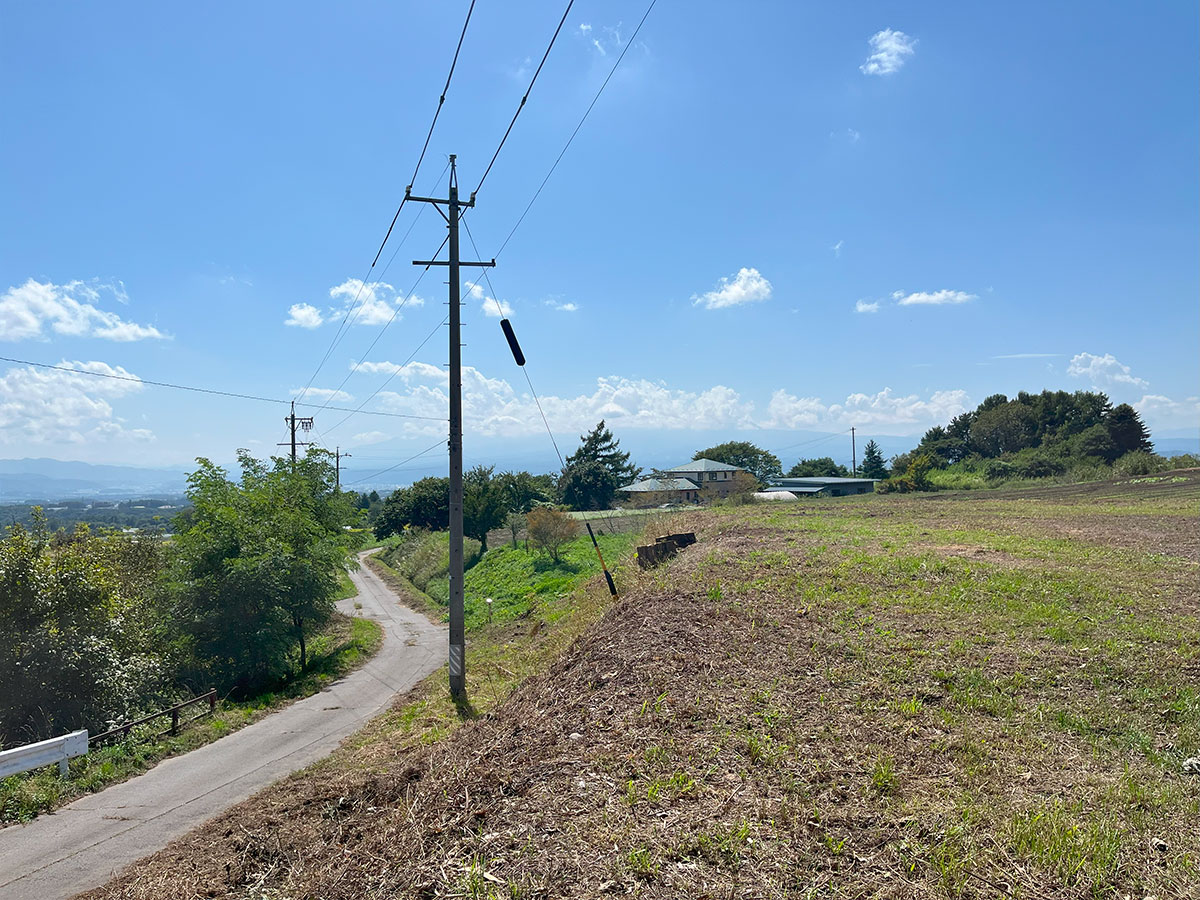 塩野　佐久平と八ヶ岳を見渡す眺望地！　421坪