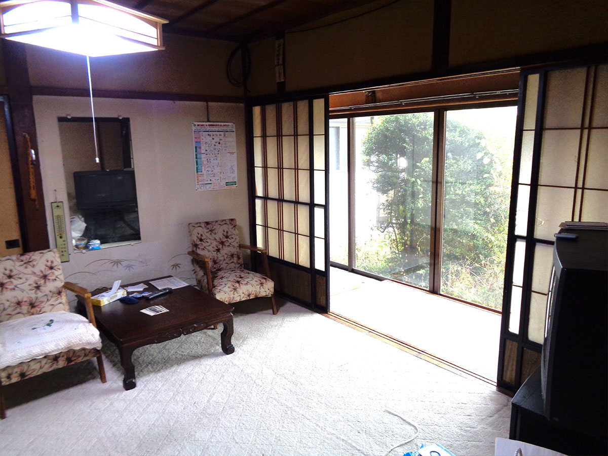 塩野の旧集落に佇む古民家　