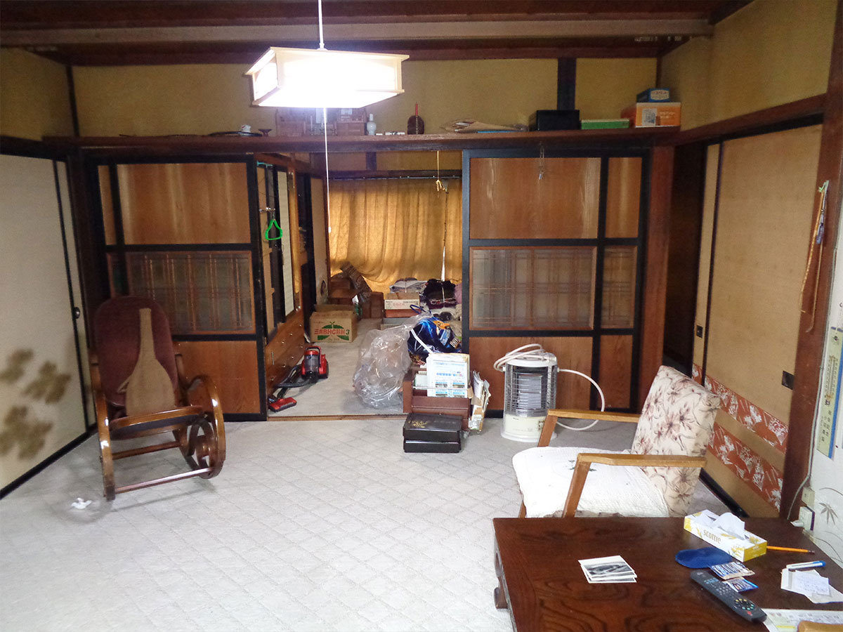 塩野の旧集落に佇む古民家　