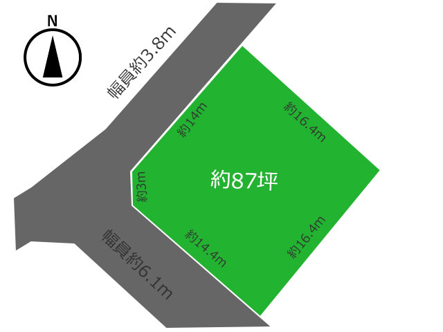 保護中: 平和台　利便性×自然環境　建物付き角地！